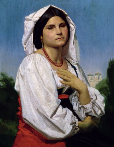 Therese by William Adolphe Bouguereau